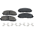 2020 Dodge Journey - Front and Rear Ceramic Brake Pad Set, 2.4L 4Cyl, Pro-Line Series