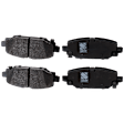 2021 Jeep Wrangler - Front and Rear Ceramic Brake Pad Set, 6.4L 8Cyl, Code BR2, BR3, BR4, BR5, BR6 or BRY, Pro-Line Series