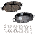 2020 Mazda CX-5 - Front and Rear Organic - Front, Ceramic - Rear Brake Pad Set, Pro-Line Series