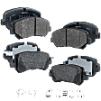 Front and Rear Brake Pad Set, Organic, Pro-Line Series