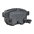 2012 Toyota Yaris - Front and Rear Brake Pad Sets, Organic - Front; Ceramic - Rear, Pro-Line Series