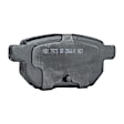 2012 Toyota Yaris - Front and Rear Brake Pad Sets, Organic - Front; Ceramic - Rear, Pro-Line Series