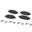 2014 Nissan Pathfinder - Front and Rear Ceramic Brake Pad Set, engdesig: VQ35DE, Naturally Aspirated, GAS, Nissan Engine, Pro-Line Series