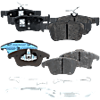 Front and Rear Brake Pad Sets, Ceramic Pad Material, Pro-Line Series