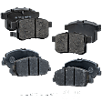 2014 Honda Accord - Front and Rear Brake Pad Set, Ceramic, Pro-Line Series