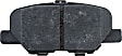 Front and Rear Brake Pad Sets, Ceramic, Pro-Line Series