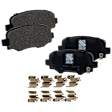 2016 Chrysler 200 - Rear Ceramic Brake Pad Set