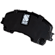 2015 Infiniti Q50 - Front and Rear Ceramic Brake Pad Set, engdesig: VQ35HR, Naturally Aspirated, FULL HYBRID EV-GAS (FHEV), Nissan Engine, Pro-Line Series