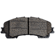 2015 Infiniti Q50 - Front and Rear Ceramic Brake Pad Set, engdesig: VQ35HR, Naturally Aspirated, FULL HYBRID EV-GAS (FHEV), Nissan Engine, Pro-Line Series