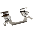 2015 Infiniti Q50 - Front and Rear Ceramic Brake Pad Set, engdesig: VQ35HR, Naturally Aspirated, FULL HYBRID EV-GAS (FHEV), Nissan Engine, Pro-Line Series