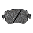 2015 Volkswagen Golf - Front and Rear Organic Brake Pad Set, Production Date To 09/21/2014, Pro-Line Series