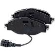 2015 Volkswagen Golf - Front and Rear Organic Brake Pad Set, Production Date To 09/21/2014, Pro-Line Series