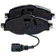 2015 Volkswagen Golf - Front and Rear Organic Brake Pad Set, Production Date To 09/21/2014, Pro-Line Series