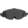 2015 Volkswagen Golf - Front and Rear Organic Brake Pad Set, Production Date To 09/21/2014, Pro-Line Series
