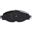 2015 Volkswagen Golf - Front and Rear Organic Brake Pad Set, Production Date To 09/21/2014, Pro-Line Series