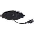 2015 Volkswagen Golf - Front and Rear Organic Brake Pad Set, Production Date To 09/21/2014, Pro-Line Series