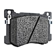 Front and Rear Brake Pad Sets, Ceramic - Front; Organic - Rear, Pro-Line Series