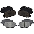 2021 Jeep Compass - Front and Rear Ceramic Brake Pad Set, 2.4L 4Cyl, Code BR3 or BRF, Pro-Line Series