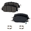 Front and Rear Brake Pad Sets, Ceramic, Pro-Line Series