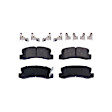 Front and Rear Brake Pad Sets, Ceramic, Pro-Line Series