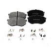 Front and Rear Brake Pad Set, Ceramic - Front; Organic - Rear, Pro-Line Series