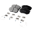 Front and Rear Brake Pad Set, Ceramic - Front; Organic - Rear, Pro-Line Series