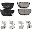 Front and Rear Brake Pad Sets, Ceramic, Pro-Line Series