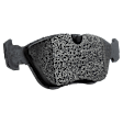 Front and Rear Brake Pad Sets, Semi-Metallic, Pro-Line Series