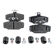 Front and Rear Brake Pad Sets, Semi-Metallic, Pro-Line Series