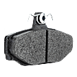 Front and Rear Brake Pad Sets, Semi-Metallic, Pro-Line Series