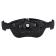 Front and Rear Brake Pad Sets, Semi-Metallic, Pro-Line Series