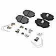 2004 Mazda Miata - Front and Rear Organic Brake Pad Set, 1.8L 4Cyl, Without Sport Suspension, Pro-Line Series