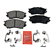 Front and Rear Brake Pad Sets, Ceramic, Pro-Line Series