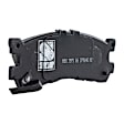 Front and Rear Brake Pad Sets, Ceramic, Pro-Line Series