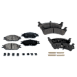 Front and Rear Ceramic Brake Pad Set