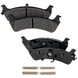 Front and Rear Ceramic Brake Pad Set