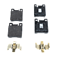 Front and Rear Brake Pad Set, Organic, Pro-Line Series