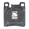 Front and Rear Brake Pad Set, Organic, Pro-Line Series