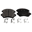 2005 Buick LeSabre - Front and Rear Front-Ceramic/Rear-Semi-Metallic Brake Pad Set, 3.8L 6Cyl, 15in. Wheels, Pro-Line Series