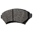 2005 Buick LeSabre - Front and Rear Front-Ceramic/Rear-Semi-Metallic Brake Pad Set, 3.8L 6Cyl, 15in. Wheels, Pro-Line Series
