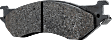 1997-2006 Ford F-250 - Front and Rear Brake Pad Sets, Semi-Metallic, Pro-Line Series