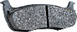 1997-2006 Ford F-250 - Front and Rear Brake Pad Sets, Semi-Metallic, Pro-Line Series