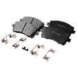 Front and Rear Brake Pad Sets, Pro-Line Series, Ceramic Pad Material