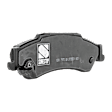 Front and Rear Brake Pad Set, Ceramic, Pro-Line Series