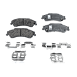 Front and Rear Brake Pad Set, Ceramic, Pro-Line Series