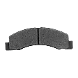 2001 Ford F-250 Super Duty - Front and Rear Semi-metallic Brake Pad Set, 6.8L 10Cyl, Pro-Line Series