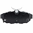 2016 Volkswagen Jetta - Front and Rear Organic Brake Pad Set, No Pad Sensor, 280mm Front Disc, 272mm Rear Disc, Pro-Line Series