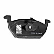 2016 Volkswagen Jetta - Front and Rear Organic Brake Pad Set, No Pad Sensor, 280mm Front Disc, 272mm Rear Disc, Pro-Line Series