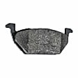 2016 Volkswagen Jetta - Front and Rear Organic Brake Pad Set, No Pad Sensor, 280mm Front Disc, 272mm Rear Disc, Pro-Line Series