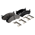 2006 GMC Sierra 1500 HD - Front and Rear Ceramic Brake Pad Set, 6.0L 8Cyl, Pro-Line Series